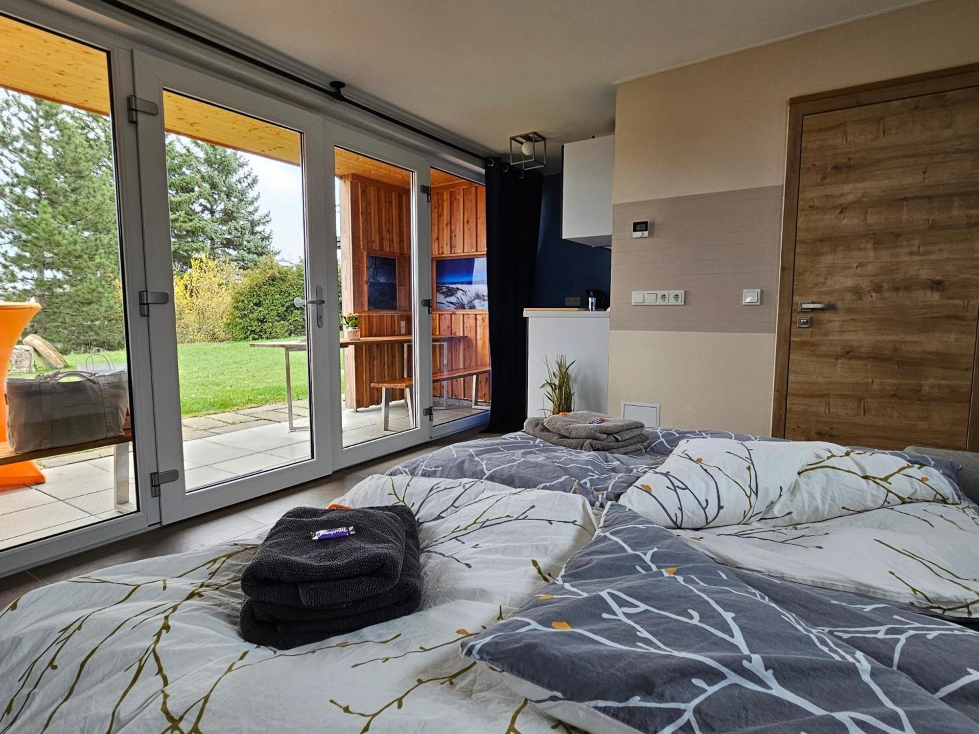Вилла Baumhaus Und Tinyhaus Мюльхаузен Экстерьер фото