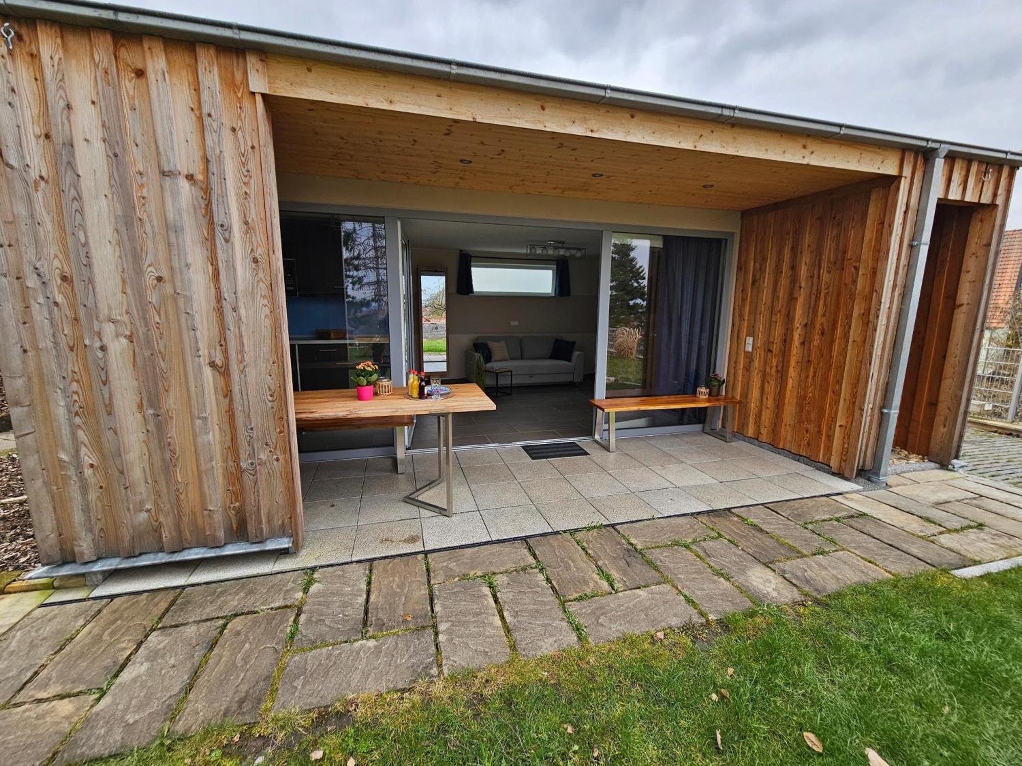 Вилла Baumhaus Und Tinyhaus Мюльхаузен Экстерьер фото