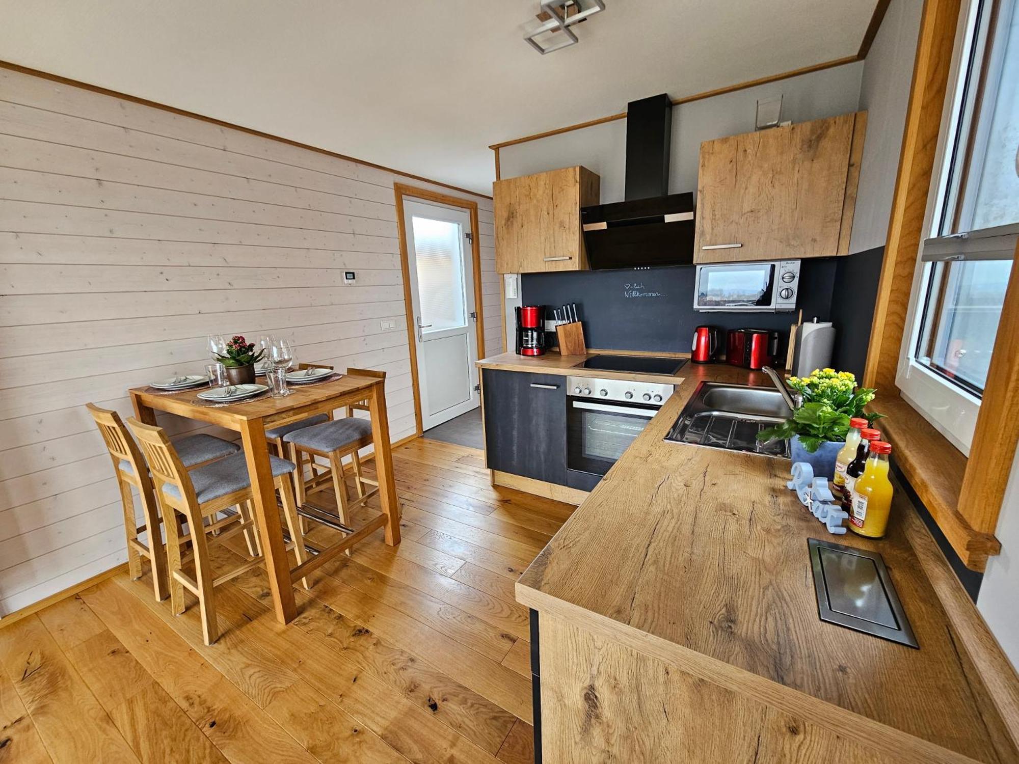 Вилла Baumhaus Und Tinyhaus Мюльхаузен Экстерьер фото