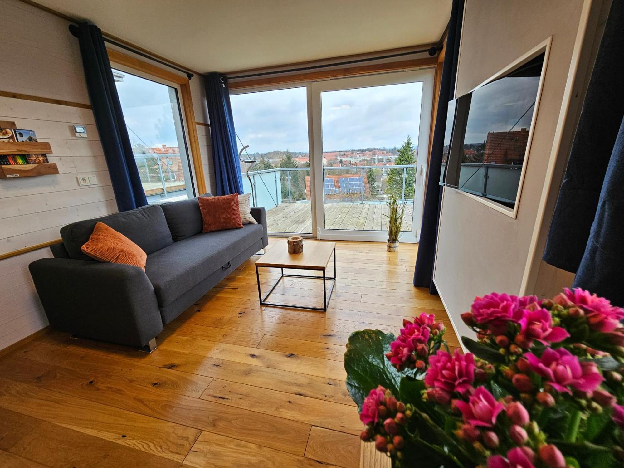 Вилла Baumhaus Und Tinyhaus Мюльхаузен Экстерьер фото