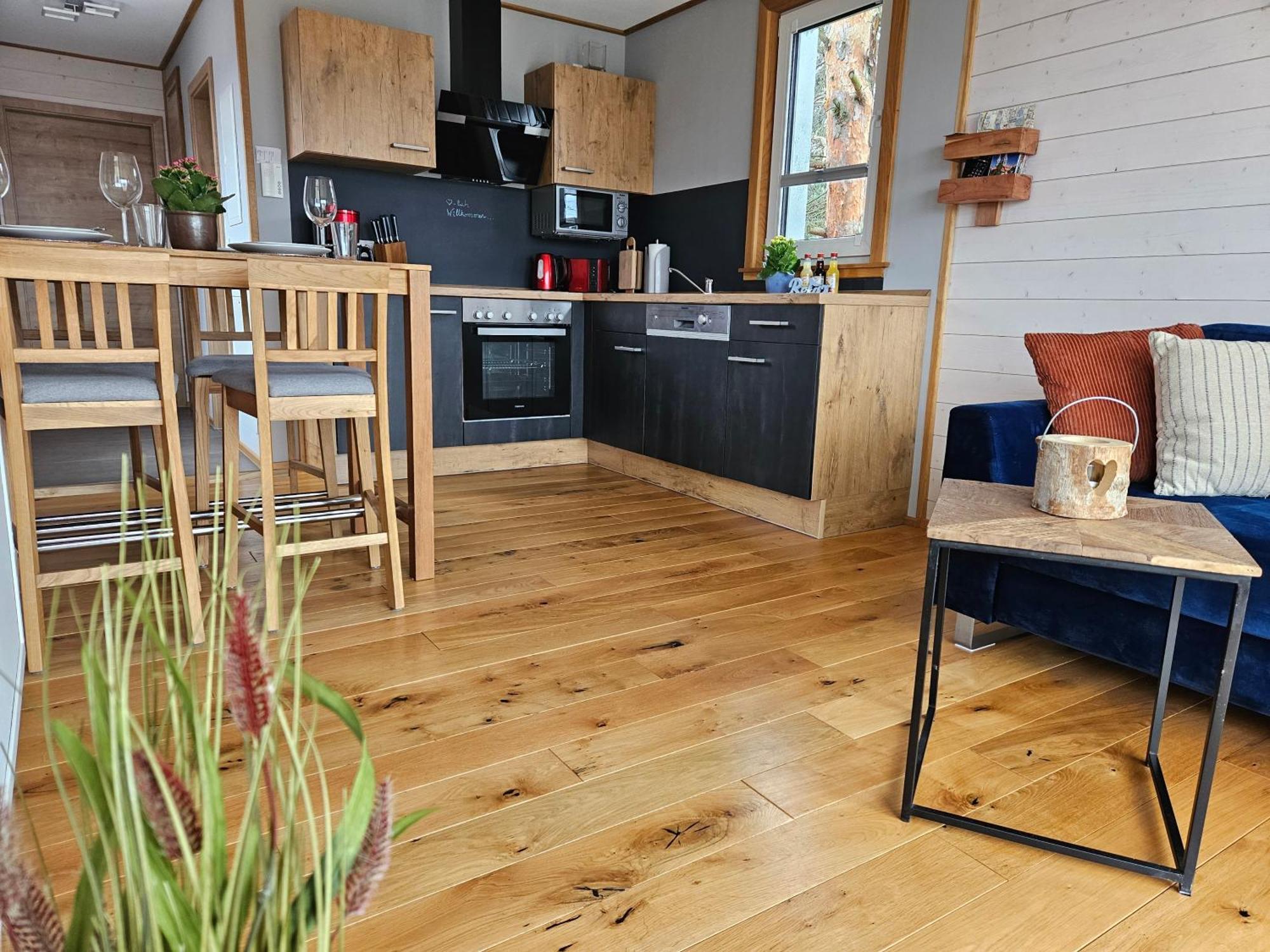 Вилла Baumhaus Und Tinyhaus Мюльхаузен Экстерьер фото