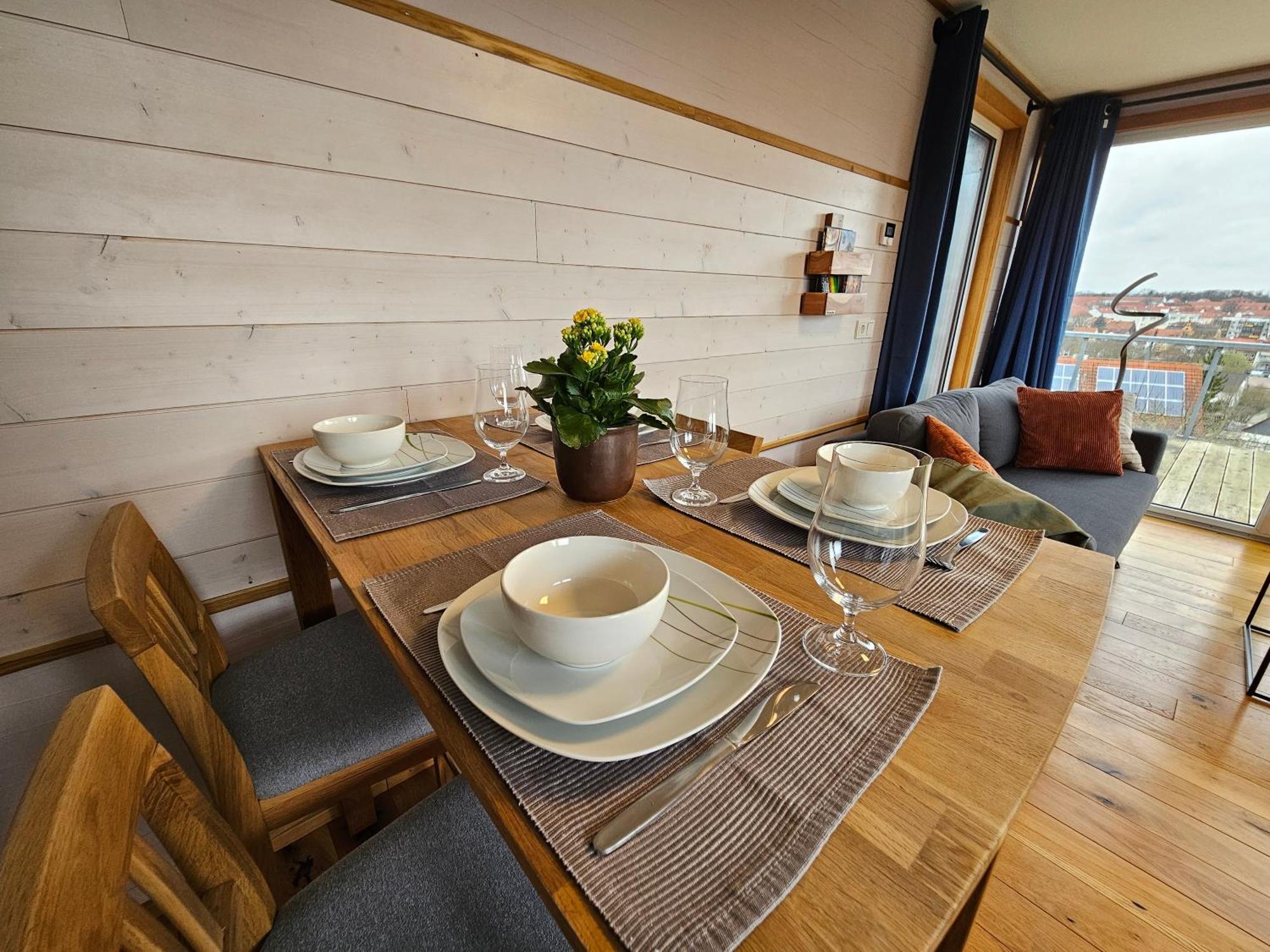 Вилла Baumhaus Und Tinyhaus Мюльхаузен Экстерьер фото