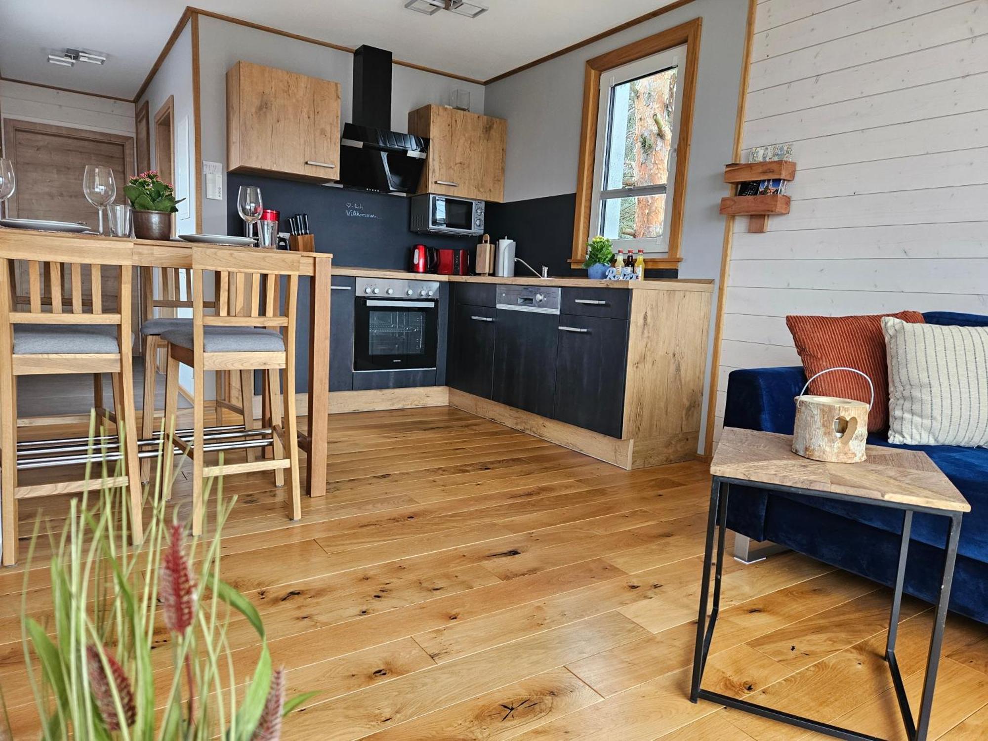 Вилла Baumhaus Und Tinyhaus Мюльхаузен Экстерьер фото