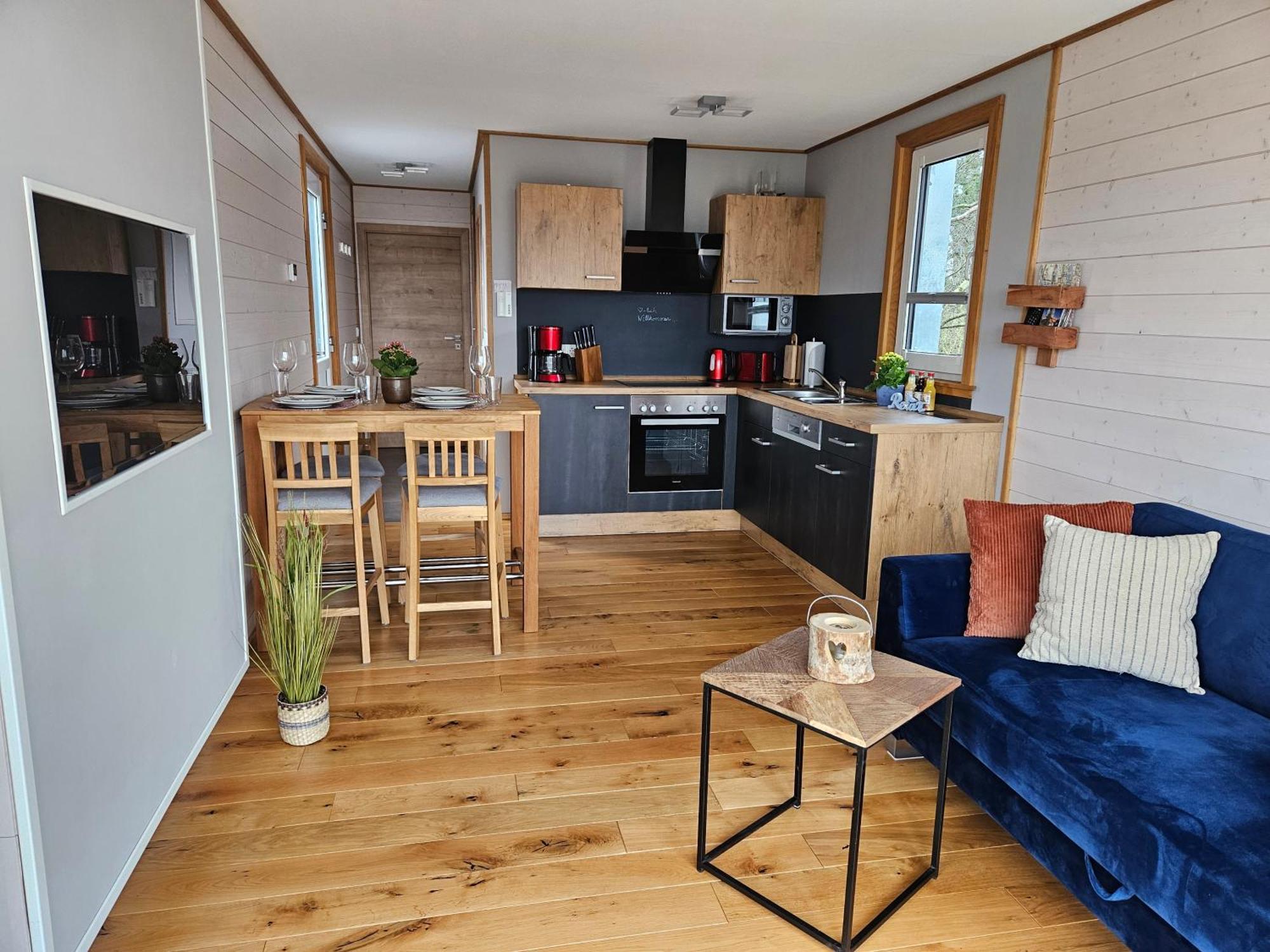 Вилла Baumhaus Und Tinyhaus Мюльхаузен Экстерьер фото